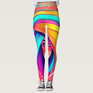 Vibrant Music Flow Leggings