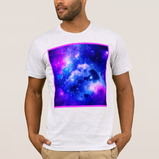 Vibrant Nebula Exploration Pattern T-Shirt