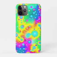Vibrant Neon Blaze Pattern