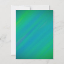 Vibrant Neon Iridescent Blank Card