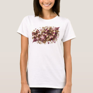 Vibrant Orange CHRISTMAS JOY Wearable Art T-Shirt