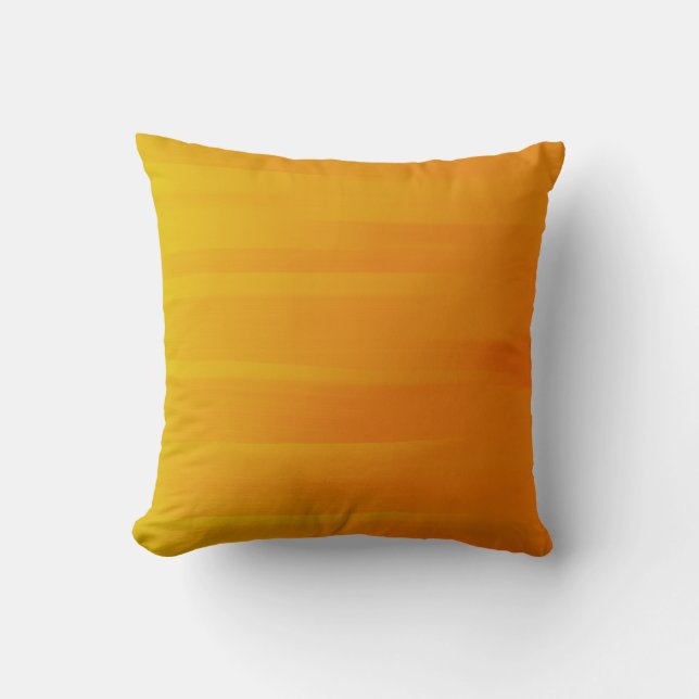 Vibrant Orange Pillow (Front)