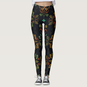 Vibrant Organic Seamless Leggings - Elegant Decor