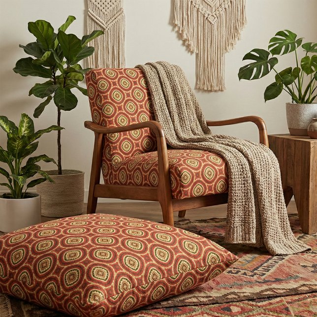 Vibrant Oriental Mosaic Geometric Pattern Fabric (Creator Uploaded)