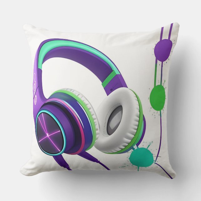 Vibrant Over-Ear Headphones Cushion (Front)