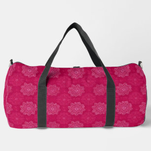 Vibrant Paisley and Floral Duffle Bag