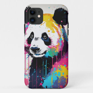 "Vibrant Panda Paradise Mobile Back Cover" Case-Mate iPhone Case