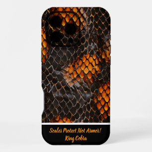 Vibrant patterns of snakeskin in nature iPhone 16 pro max case
