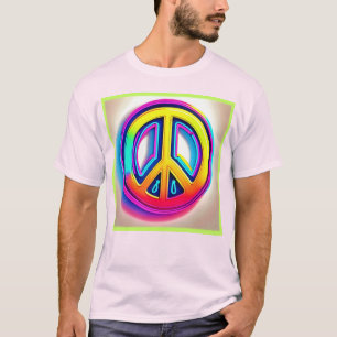 Vibrant Peace Artwork T-Shirt