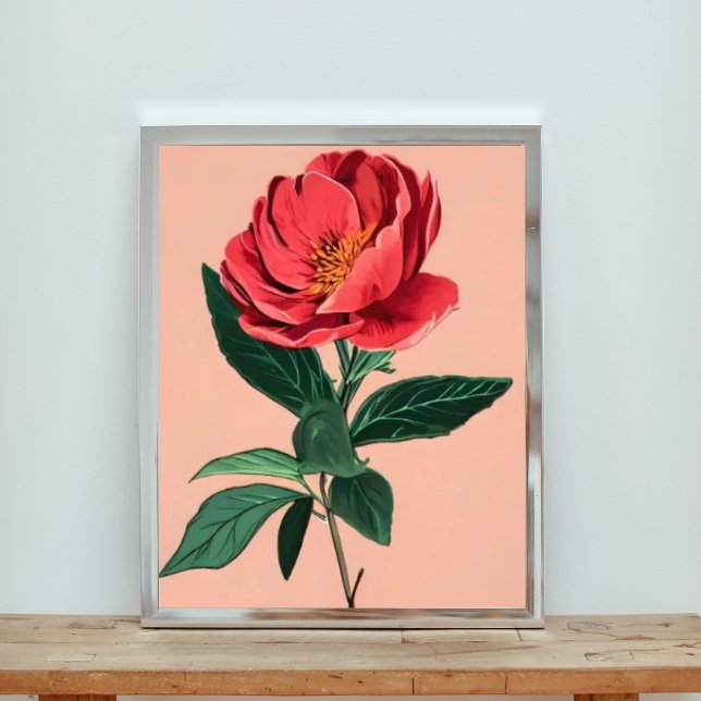 Vibrant Peony Photo Print (Creator Uploaded)