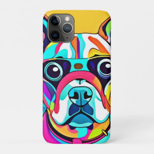 Vibrant Pet Glasses Design Case-Mate iPhone Case