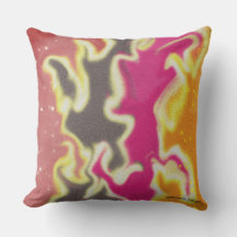 Vibrant pillow