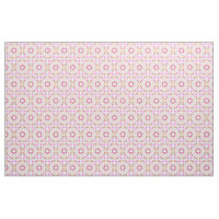 Vibrant Pink Autumn Brown Repeating Star Pattern