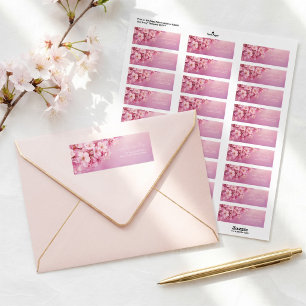 Vibrant Pink Blossom Textured Rose Botanical