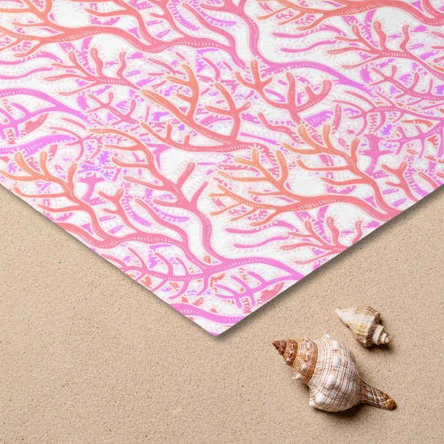 Vibrant Pink Coral Reef Tissue Paper (Coral Reef Tissue Paper)