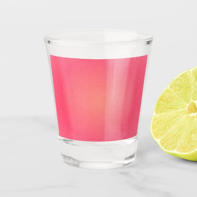 Vibrant Pink Gradient Shot Glass (Front)