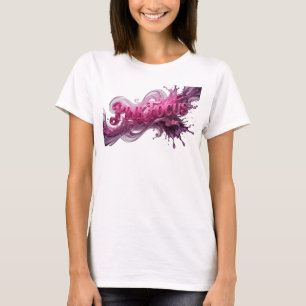 Vibrant Pink PINK FOCUS Shirt Design