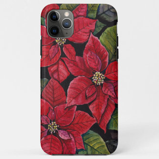 Vibrant Poinsettia In Watercolor Case-Mate iPhone Case