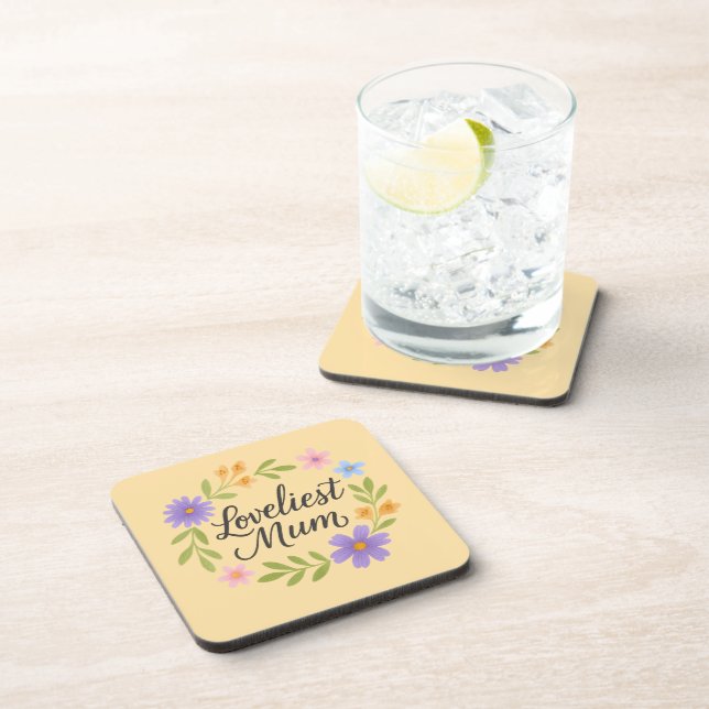 Vibrant Print Drink Coasters  (Right Side)