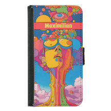 Vibrant Psychedelic Pop Art Groovy Retro Design