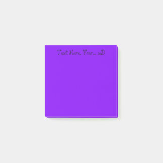 Vibrant Purple Post-it Notes