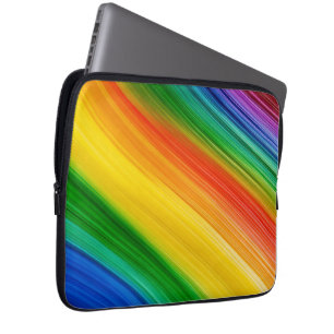 Vibrant Rainbow of Colours Laptop Sleeve