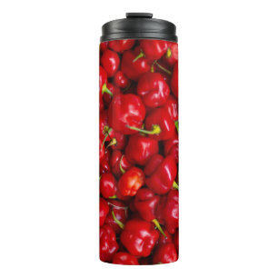 Vibrant Red Chili Pepper Harvest Thermal Tumbler