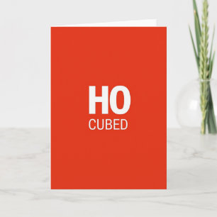 Vibrant Red Message Card