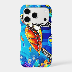 Vibrant Reef: Turtle's Underwater Realm