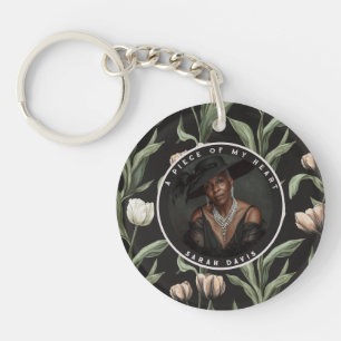 Vibrant Retirement Gifts Tulip Key Ring