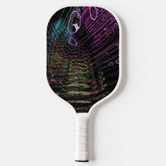 Vibrant Rings Pickleball Paddle