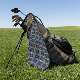 Vibrant Royalty Golf Towel