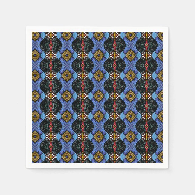 Vibrant Royalty Napkin (Front)