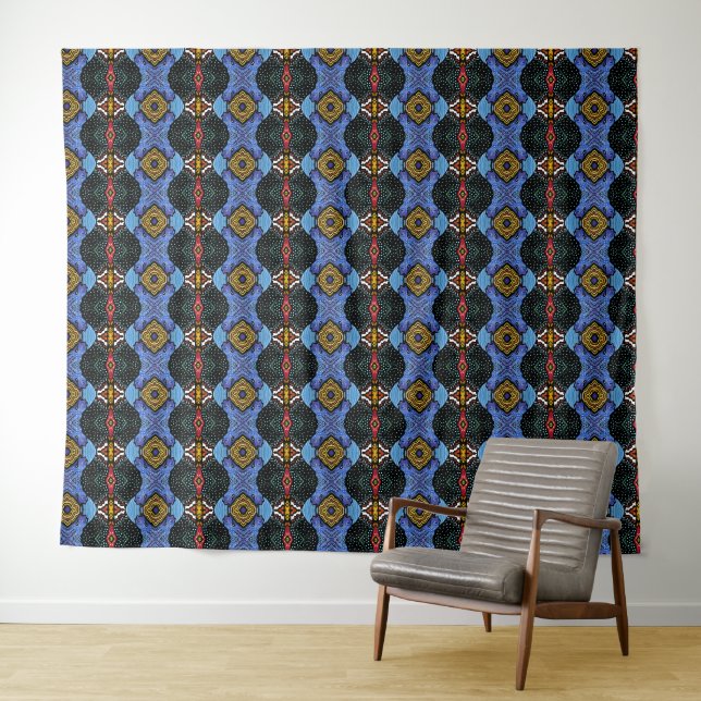 Vibrant Royalty Tapestry (In Situ (Horizontal))