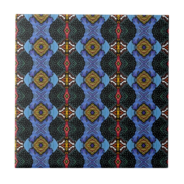 Vibrant Royalty Tile (Front)