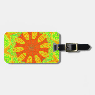 Vibrant Samba: A Festival of Colour in Vector Art Luggage Tag