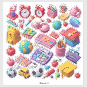 Vibrant School Supplies and Education Tools