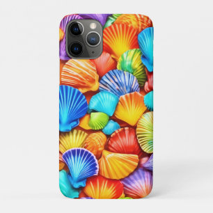 Vibrant Seashell Symphony Art Case-Mate iPhone Case