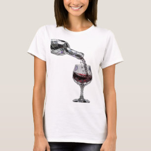 Vibrant Silver ABSTRACT ART Fashion Print v4 T-Shirt