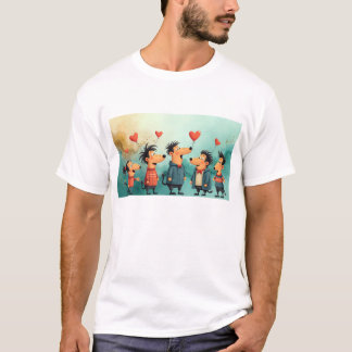 "Vibrant Sky Hues 10K Art Shirt |