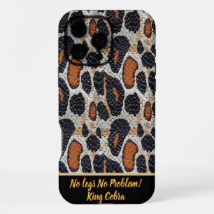 Vibrant snake skin patterns in nature iPhone 16 pro max case