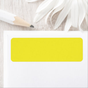 Vibrant Solid Yellow Background 