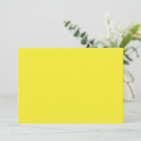 Vibrant Solid Yellow Background