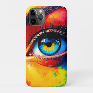 Vibrant Soul Colorful Eye Painting  Case-Mate iPhone Case