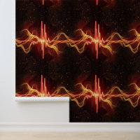 Vibrant Soundwave Energy Art