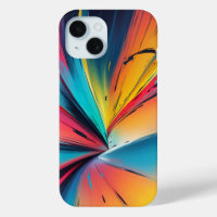 Vibrant Speed Burst Neon Abstract Energy Art