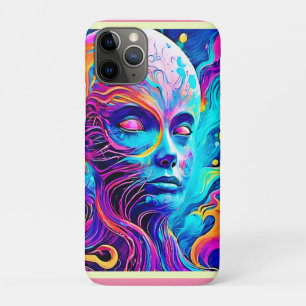 Vibrant Spirit Face Design Case-Mate iPhone Case