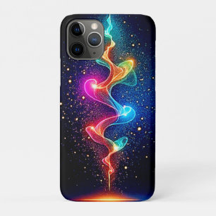 Vibrant Spirit: Neon Energy Swirl Art Case-Mate iPhone Case