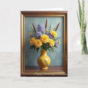 Vibrant Still Life Card