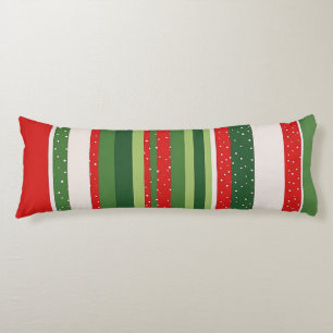 Vibrant Striped Pattern Background Body Cushion